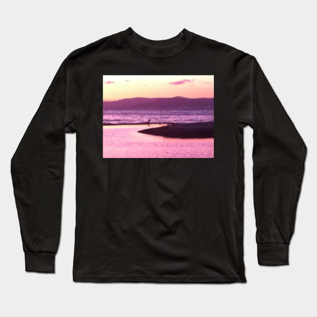 Afterglow - Aegean Sea Long Sleeve T-Shirt by aeolia